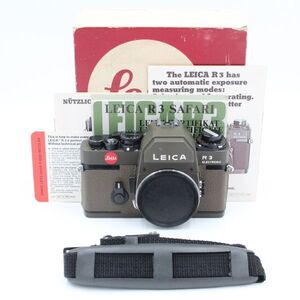 2500台限定、元箱付き。★美品★ LEICA ライカ R3 ELECTRONIC Safari サファリ