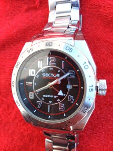 セクター　レース　GMT　腕時計　自動巻き　中古