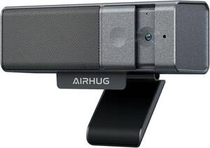 【新品】 AIRHUG 2024年新登場 WEBカメラ1台3役 マイク内蔵 1080P 207万画素 盗撮防止 プライバシーシャッター付き マイク内蔵 