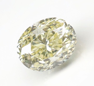 【100円～】0.802ｃt 天然ダイヤ Very Light Yellow (ナチュラルカラー)SI1　OV