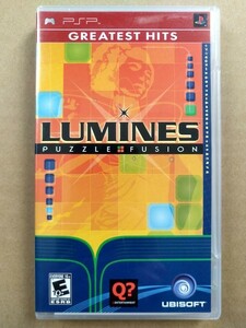 PSP Lumines: Puzzle Fusion ルミネス 北米版 箱説あり