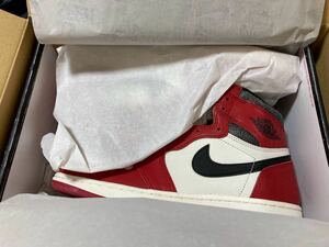 新品 SNKRS購入NIKE AIR JORDAN1 High OG Lost & Found/Chicago エアジョーダン1 ハイ ロスト&ファウンド 28.5cm ナイキ RETRO レトロ