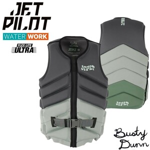 ジェットパイロット JETPILOT 2025 ライフジャケット 送料無料 バスティ X1 F/E ネオ ベスト JA24308 チャコール XL ウェイク サップ