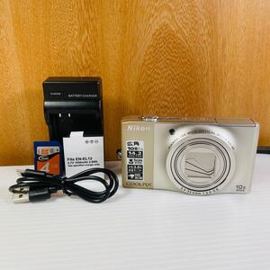 ［1208］Nikon COOLPIX S8000 ゴールド コンパクトデジタルカメラ ニコン