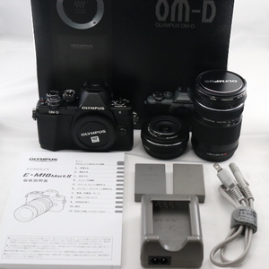 OLYMPUS ミラーレス一眼 OM-D E-M10 MarkII EZダブルズームキット 