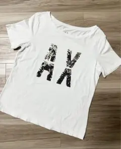 美品 ARMANI EXCHANGE アルマーニ Tシャツ ホワイト M