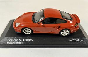 PORSCHE 911 (996) Turbo 1999Year Orenge Mettlic PMA製