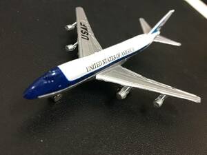 ★送料無料★ZYLMEX ZEE TOY’S Dyna-Flitesシリーズ「BOEING ボーイング747 大統領専用機エアフォース1 ダイキャスト」飛行機（AA-1保管）