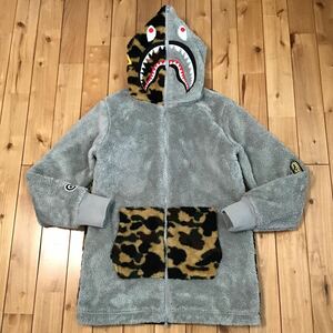 2017年 ボア シャーク パーカー Mサイズ BOA shark full zip hoodie a bathing ape BAPE エイプ ベイプ アベイシングエイプ 迷彩 u62