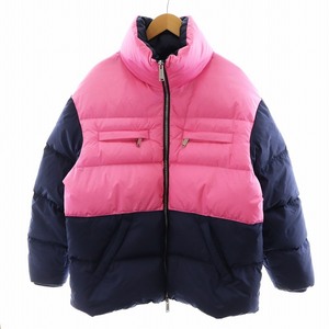 ディースクエアード DSQUARED2 21AW Tone Puffer Jacket ダウンジャケット ナイロン アウター 42 XS ピンク 紺 ネイビー /AN20 メンズ