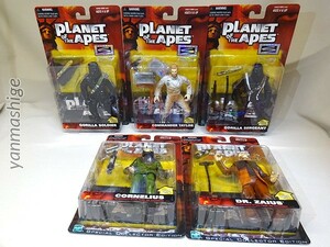 新品 猿の惑星 スペシャルコレクターエディション全5種コンプリートセット HASBRO PLANET OF THE APES SPECIAL COLLECTOR EDITION