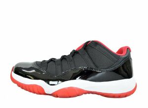 NIKE AIR JORDAN 11 RETRO LOW BRED (GS) 25cm 528896-012