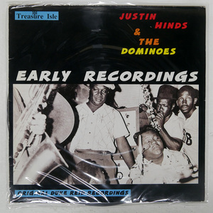 フランス盤 JUSTIN HINDS & THE DOMINOES/EARLY RECORDINGS/LAGOON LG11017 LP