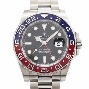 【天白】【ROLEX】ロレックス GMTマスター2 126710BLRO オイスターブレス SS 2021年 ステンレス 自動巻 メンズ 腕時計【中古】