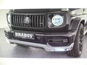  ★★ＢＲＡＢＵＳ純正品 Ｗ４６３Ａ（現行） Ｇ６３ フロント リップスポイラー（ｆｒｏｎｔ ｓｋｉｒt ａｄｄ－ｏｎ）ベンツ用⑫★ 