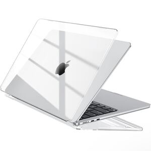 EooCoo対応 MacBook Air 13インチケース【M3/M2】2024 2023 2022リリースA3113 A2681 チップ 付き クリスタルクリア 未使用 美品 送料無料