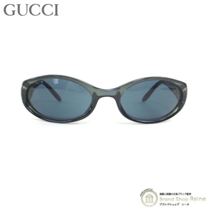 グッチ （GUCCI） オーバルフレーム サングラス GG2457/S クリアブラック（中古）