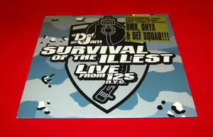 VA 12" SURVIVAL OF THE ILLEST - LIVE FROM 125 - NYC US盤 ＜promo＞ !!