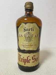 美味!【1949年~1959年】Triple Sec / Luigi Sarti & Figli【トリプルセック】750ml , 40% , 4thタックスメタル