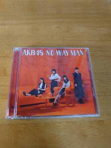 AKB48/NO WAY MAN（Type　E）初回限定盤 写真付き　【CD＋DVD】