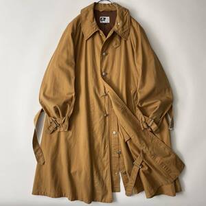 【初期/希少】ENGINEERED GARMENTS -Riding Coat- size/M (rf) 大きめ オーバーコート ライディング モーターサイクル USA 米国製 古着