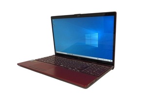 富士通 FMVA53B3R Core i7-8550U メモリ8GB HDD1GB ノートPC OS再インストール済 ジャンク 直接お渡し歓迎 AMK595381相