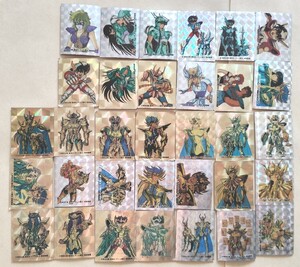 聖闘士星矢　マグネット　キラ　33枚 当時　レア　カード　CARD　saint seiya 　セイントセイヤ　黄金聖闘士　GOLD　ゴールドセイント