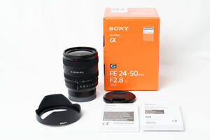 クーポンで落札価格から1万円引にて! 完動品 防湿庫保管 ソニー FE 24-50mm F2.8 G SEL2450G SONY F2.8G 軽量標準ズームレンズ