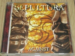 美品CD◇Sepultura Against(ブラジリアントラッシュ/メタルバンド)1998年※RR-8700 2※US盤※太鼓芸能集団 鼓童参加