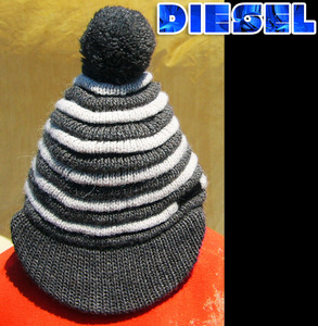 即決■DIESEL■ジャイアントゼブラは王者の魂cap■■古着