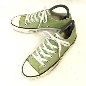 Made in USA★CONVERSE ALL STAR★オールスター/ローカットスニーカー【6.5/24.5-25.0/黄緑】sneakers/Shoes/trainers/Vintage◆pC-102