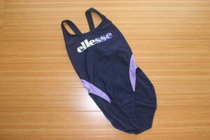 【中古】ellesse 競泳水着 Mサイズ相当 【純正Tフロント？激細】