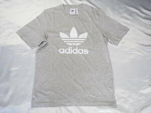 ラスト1点！送料185円～新品◆adidas originals◆アディダスオリジナルス◆トレフォイル◆TREFOIL T-SHIRT◆グレー◆M