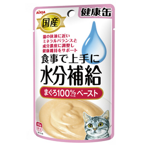 アイシア 国産 健康缶パウチ 水分補給 まぐろペースト 40g 猫用