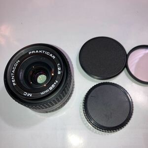 プラクチカバヨネットPBマウント　MC PENTACON PRAKTICAR 28MM/F2.8 美品　ヘリコイドOK、絞りOK