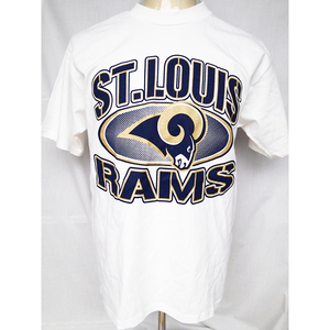 NFL ST. LOUIS RAMS セントルイス ラムズ Tシャツ 半袖Tシャツ L　1344