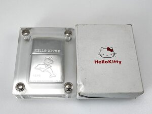 ZIPPO ジッポー オイルライター ハローキティ キティ イルカ 2005年 フレーム 保管品[20381