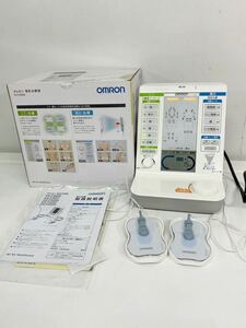 [ML11615-3]動作品！オムロン　OMRON！HV-F5000 家庭用電気治療器　