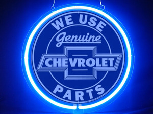 Neon514 // ネオンサイン ネオン看板 壁掛け Chevrolet Genuine Parts シボレー