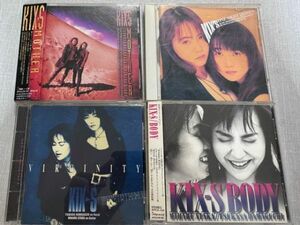 The KIX-Sキックス オリジナルアルバムCD4枚セット 「MOTHER」「VIRGINITY」「BODY」「ONE NIGHT HEAVNE」