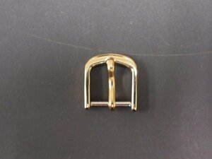 中古 セイコー シチズン カシオ 汎用 尾錠 美錠 ピンバックル 色: ゴールド 幅: 10mm 管理No.31672