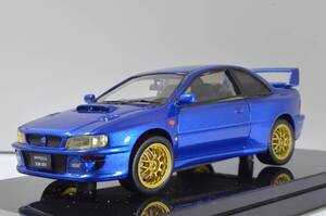 送料無料　ジャンク品　1/43 スバル インプレッサ 22B STi Version ソニックブルーマイカ WITS ウィッツ 