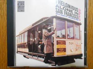 ほぼ未使用ボートラ有【 Thelonious Monk / Thelonious Alone in San Francisco 】セロニアス・モンク EU盤Riverside