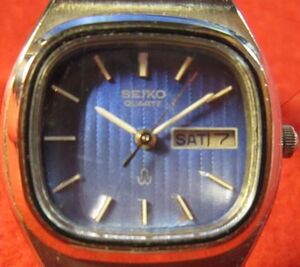 SK5H7) ◎完動腕時計 送料無料(定形外)★Seiko セイコー レディース★日付 曜日 まとまった逸品