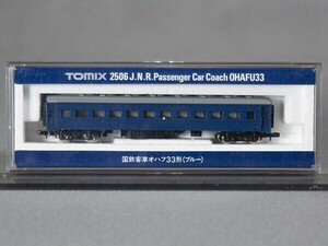 ”Tomix 2506 国鉄客車 オハフ33形（ブルー） /　Nゲージ　トミーテック トミックス　