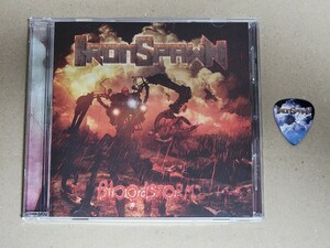 新品同様輸入CD/Iron Spawm/Bloodstorm/スペイン・パワメタ/YAMA-B