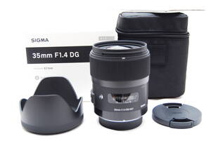 ★新品　未使用　シグマ Art 35mm F1.4 DG HSM SIGMA 　単焦点広角レンズ　ペンタックス用★