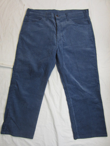 LEVIS リーバイス 519-1516 コーデュロイパンツ W36 42TALON 紺