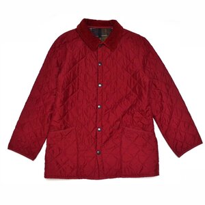 Barbour バブアー キルティングジャケット CLASSIC ESKDALE JACKET Mサイズ レッド M023436