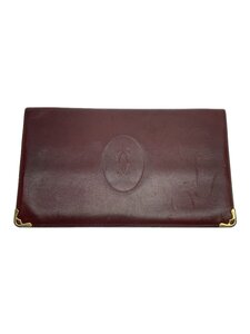 Cartier◆2つ折り財布/レザー/BRD/レディース